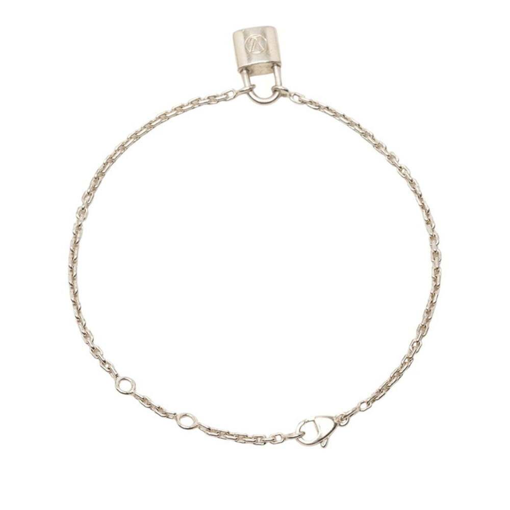 LOUIS VUITTON Silver Lockit Charm Bracelet - Picture 3 of 5
